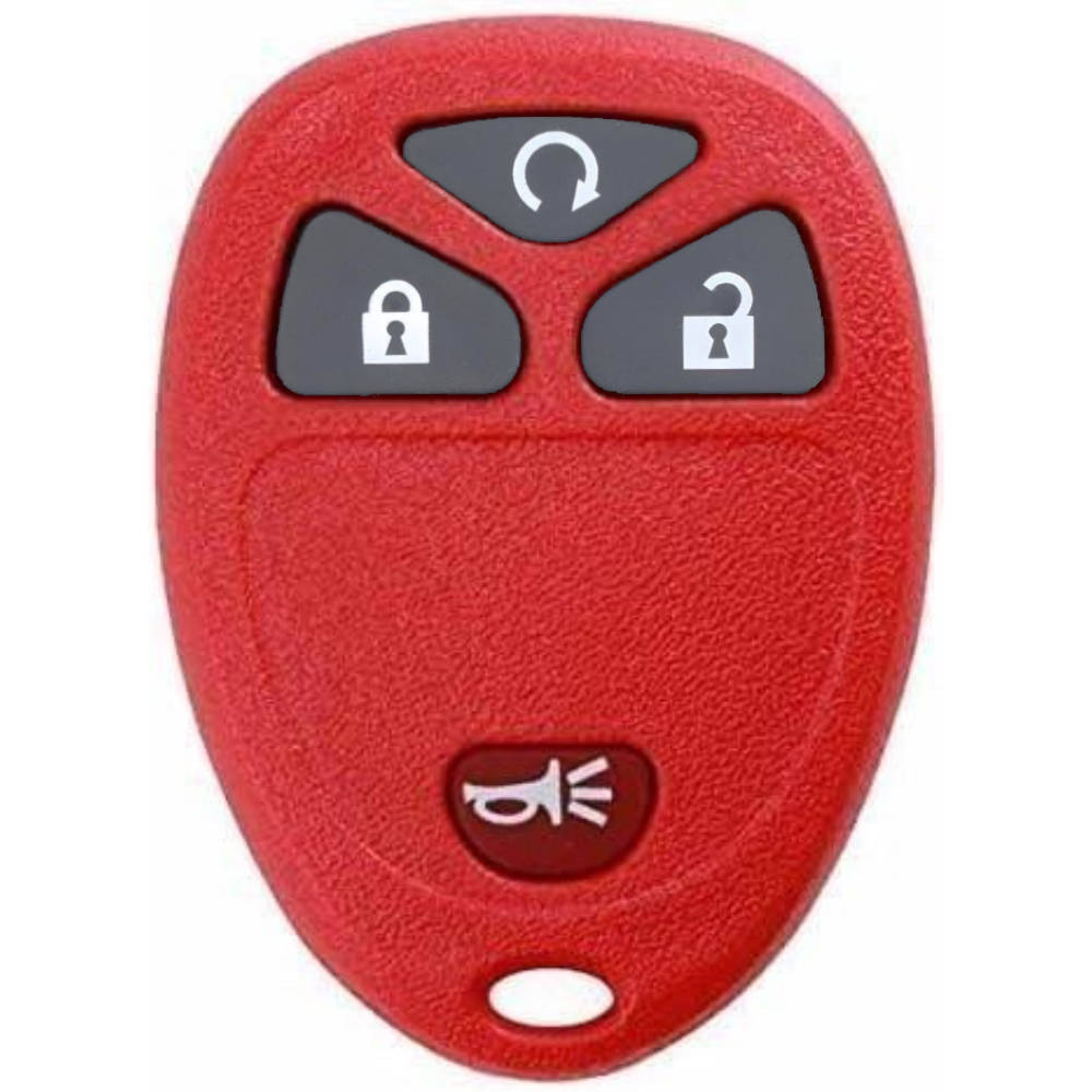 2007 2008 2009 Pontiac Torrent Key Fob Replacement PN: 15857837 - Red